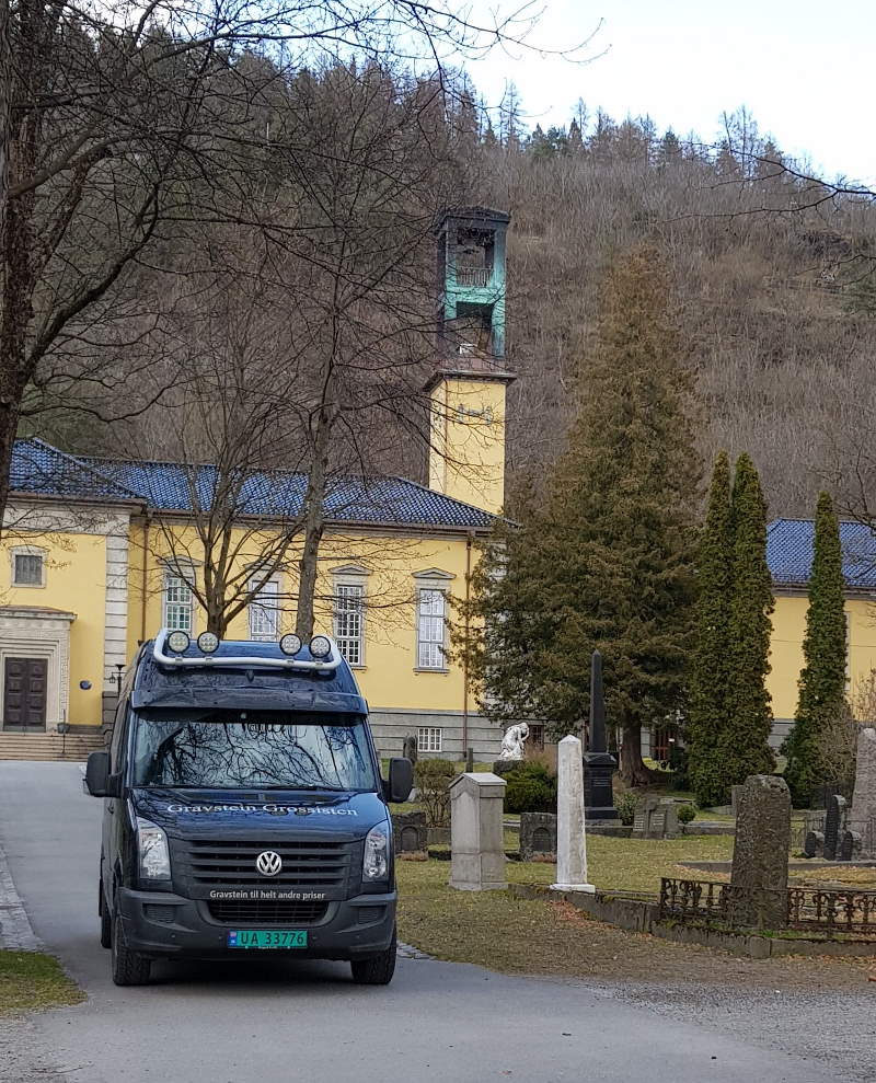 Gravstein Grossisten Bragernes Kirkegård i Drammen