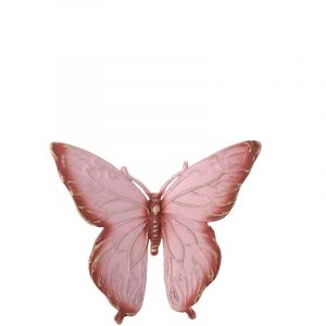 Sommerfugl rosa fra Gravstein Grossisten